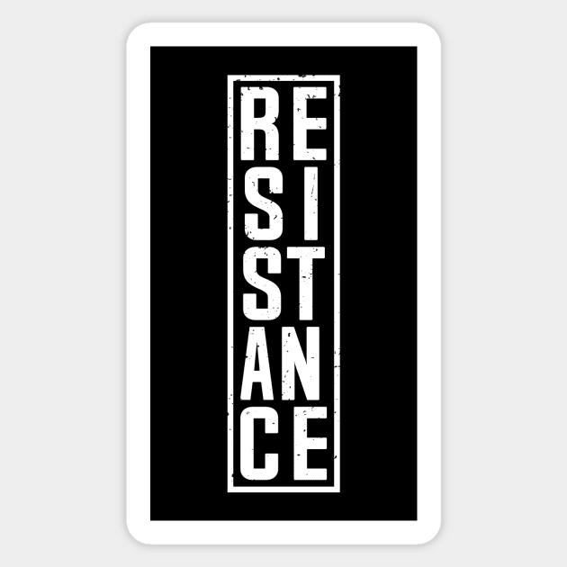 Resistance Sticker by SeattleDesignCompany